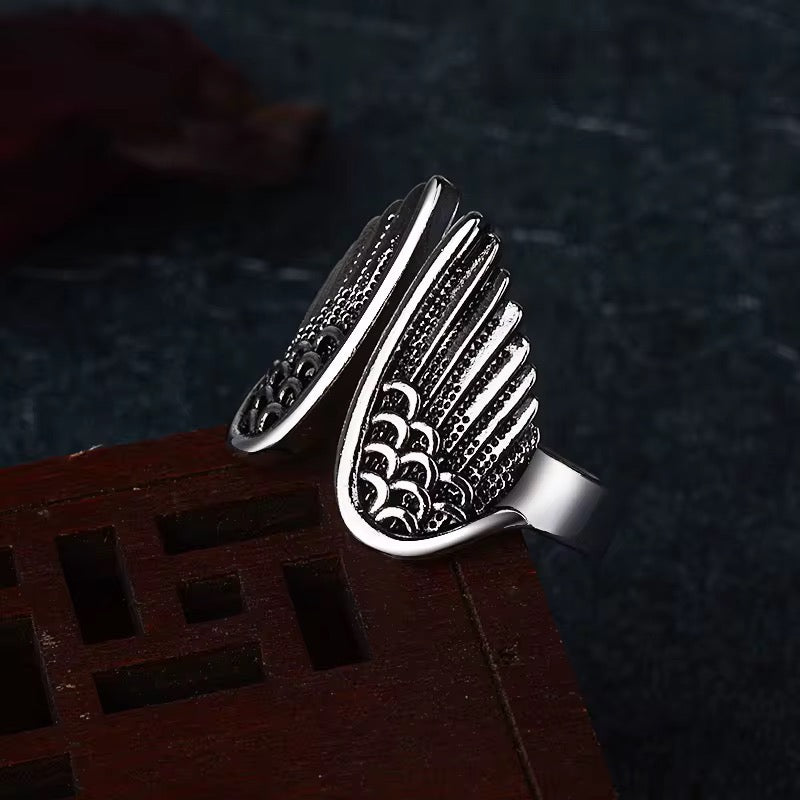 Winged Redemption Ring