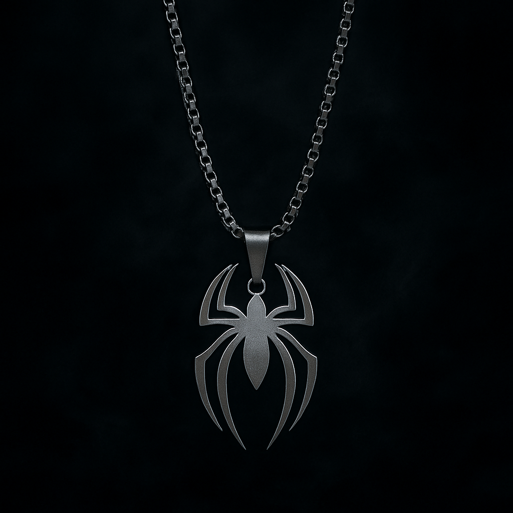 Dragon Cross Necklace + Venom’s Spider Necklace Combo Pack