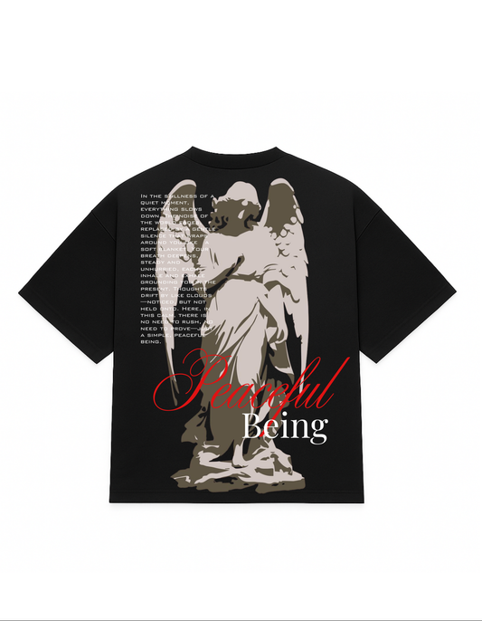 Peaceful Being Oversized Tshirt