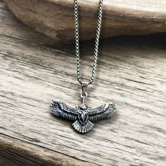 Gothic Eagle Necklace