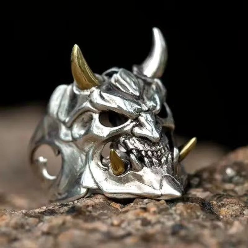 Demon Ghost Adjustable Ring