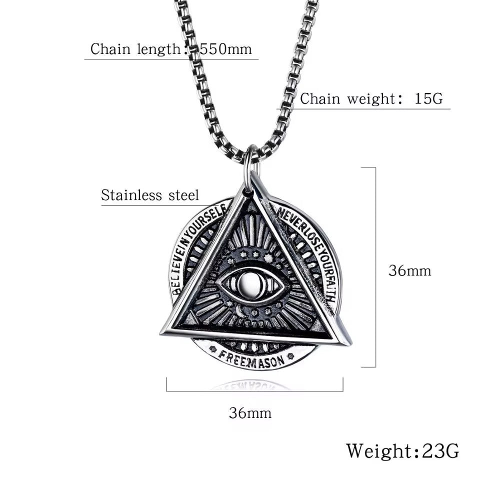 illuminati necklace (limited edition)