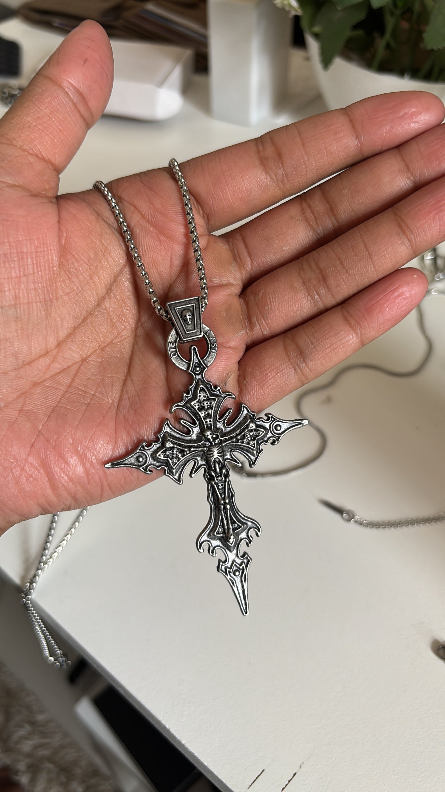 Antique Blaze Cross