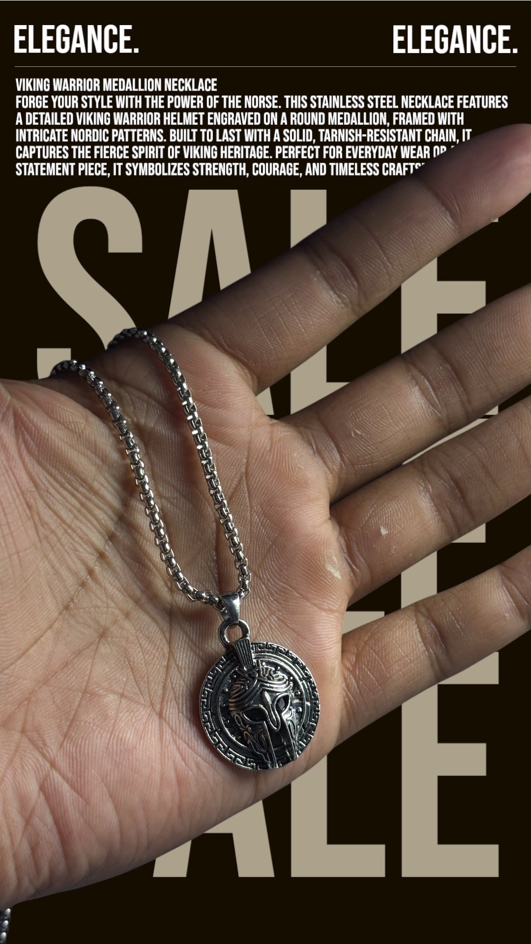 Viking’s Warrior Necklace