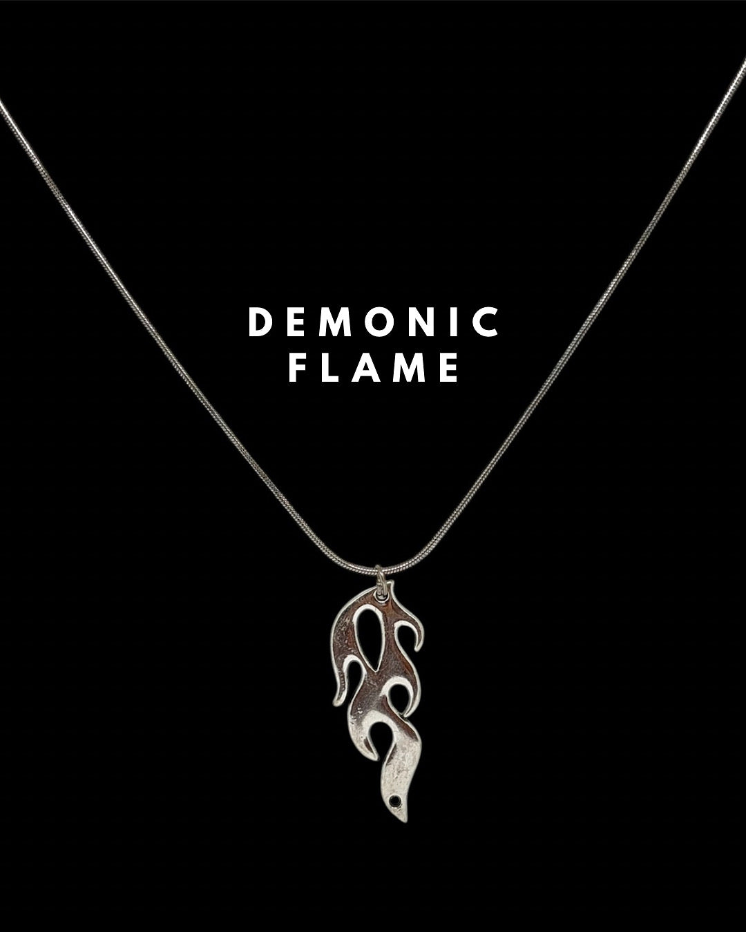 Demonic Flame Necklace