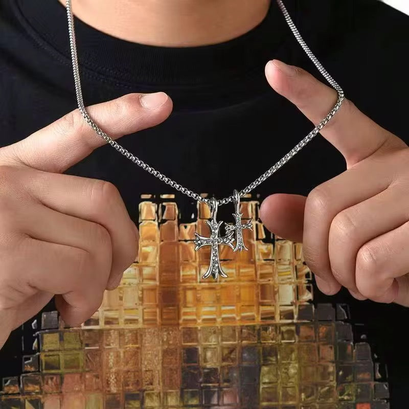 Dual Cross Pendant