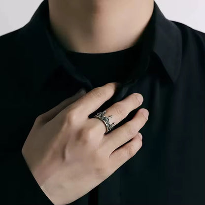 Hell’s Crown Adjustable Ring