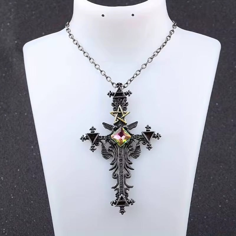 satanic gem cross (limited edition)