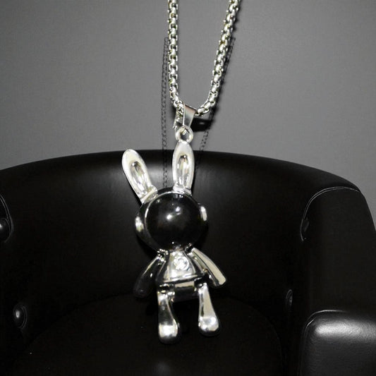 moveable astronaut necklace