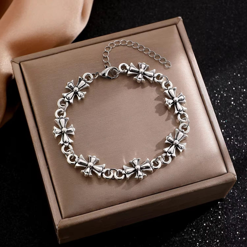 Chrome Heart Bracelet (Adjustable)