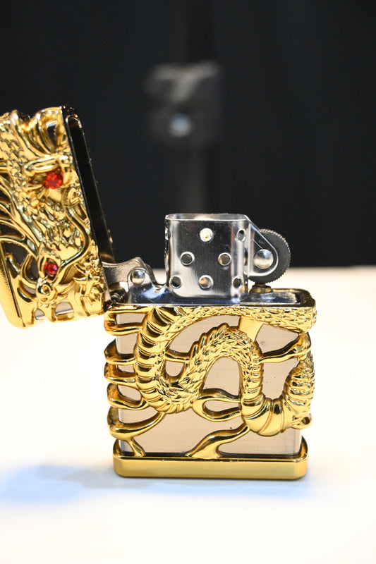 Demon Flame Lighter (Golden Edition) (Refillable)