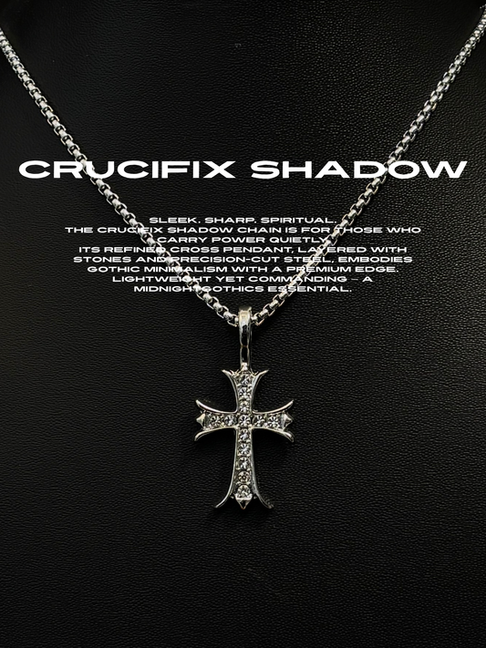 Crucifix Shadow Necklace