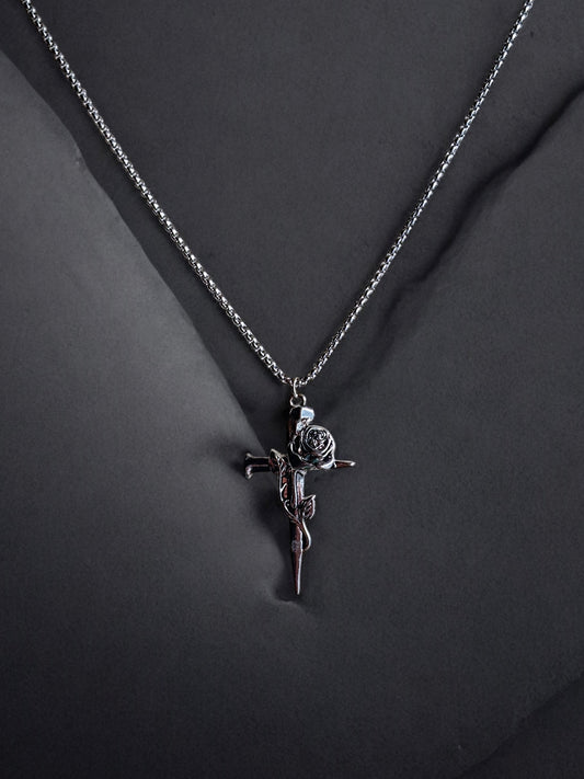 Rose Gothic Cross