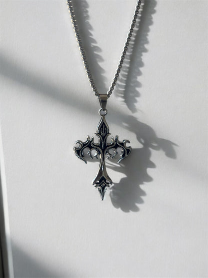 Dragon Cross Necklace + Venom’s Spider Necklace Combo Pack