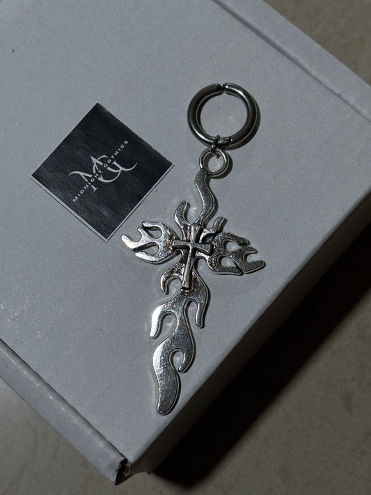 Flame Non-Piercing Earring