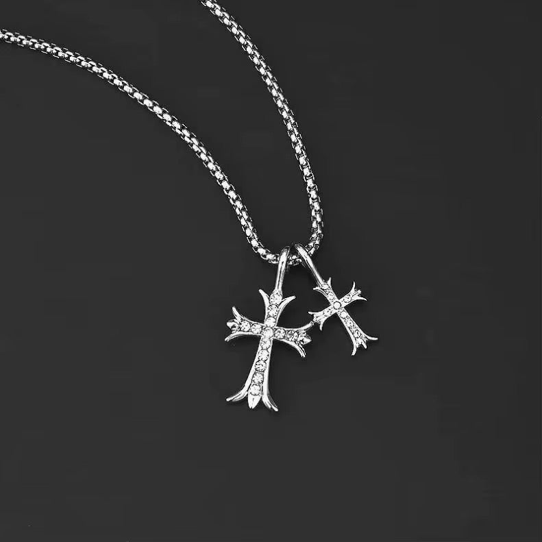 Dual Cross Pendant