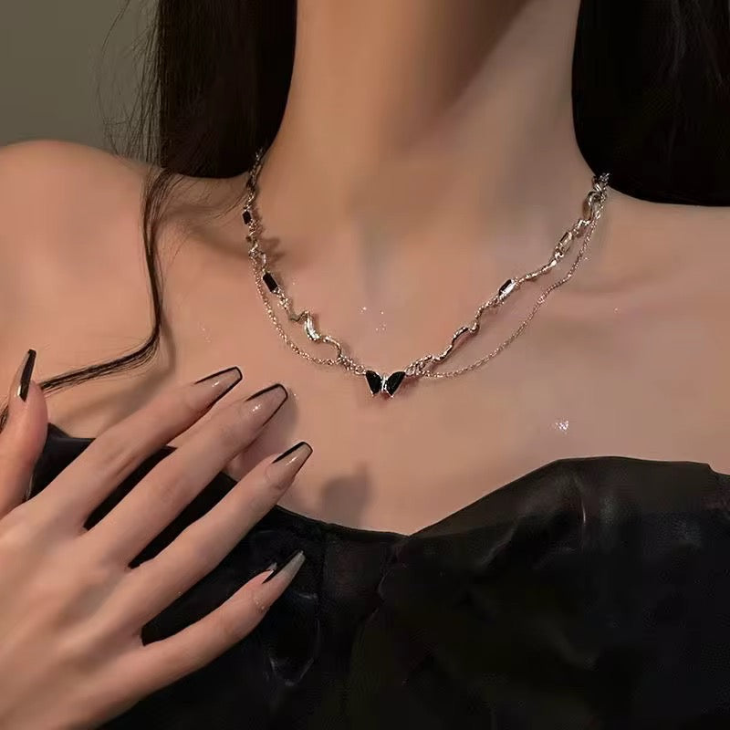 Serpent Butterfly Necklace
