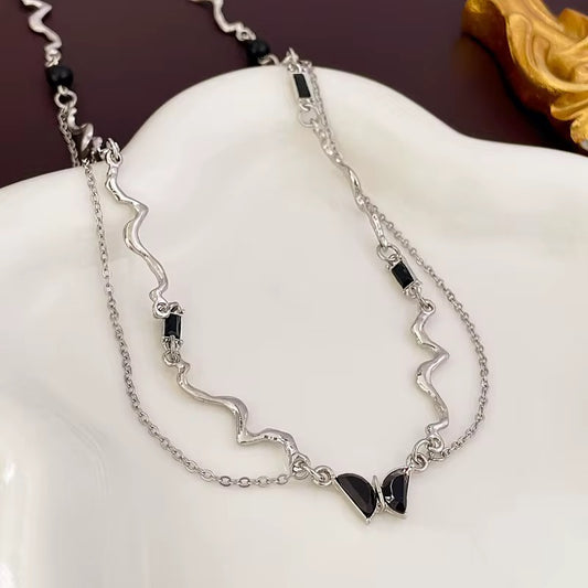 Serpent Butterfly Necklace